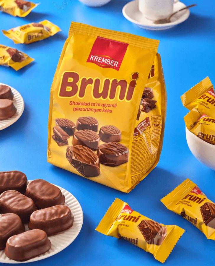 Bruni Mini chocolate-filled cupcake