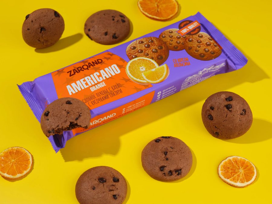 Americano orange cookies