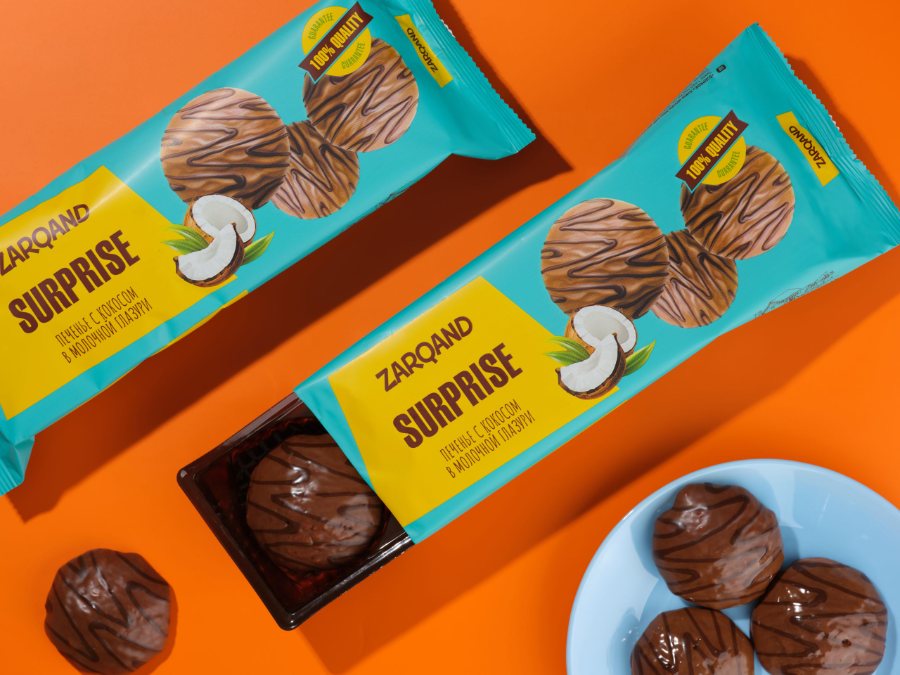 Surprise coconut cookies