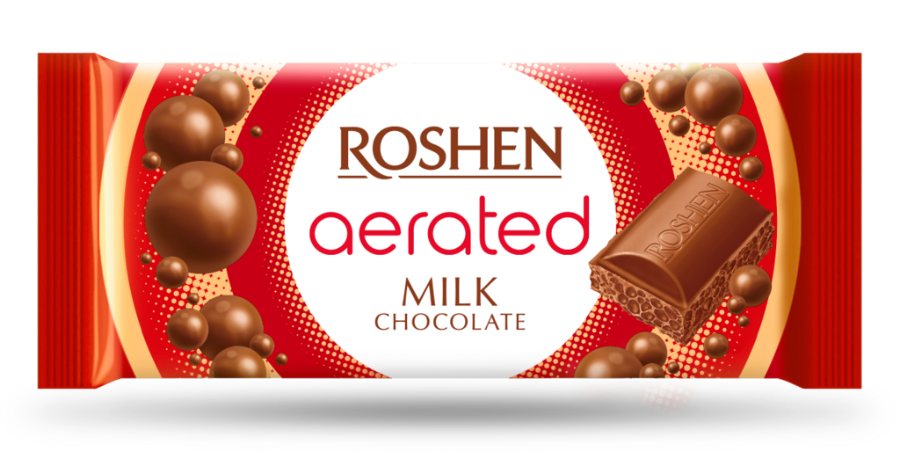 Roshen Milk aerated chocolate