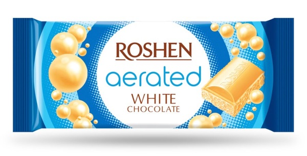 Roshen White aerated chocolate