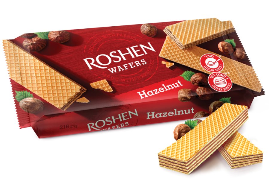 Roshen Wafers hazelnut