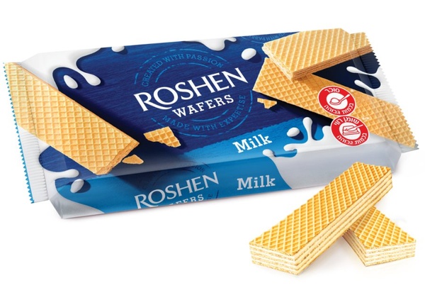 Roshen Wafers milk