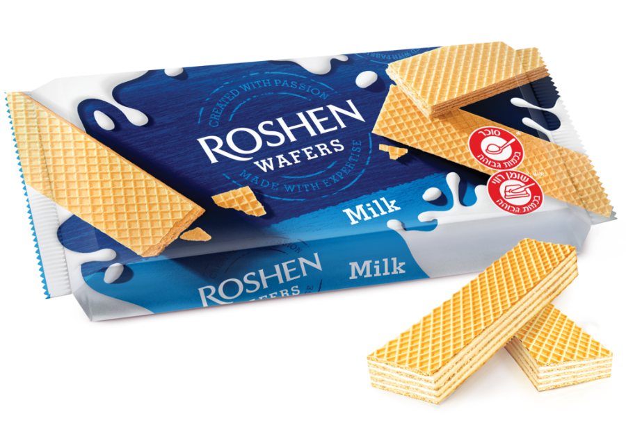 Roshen Wafers milk