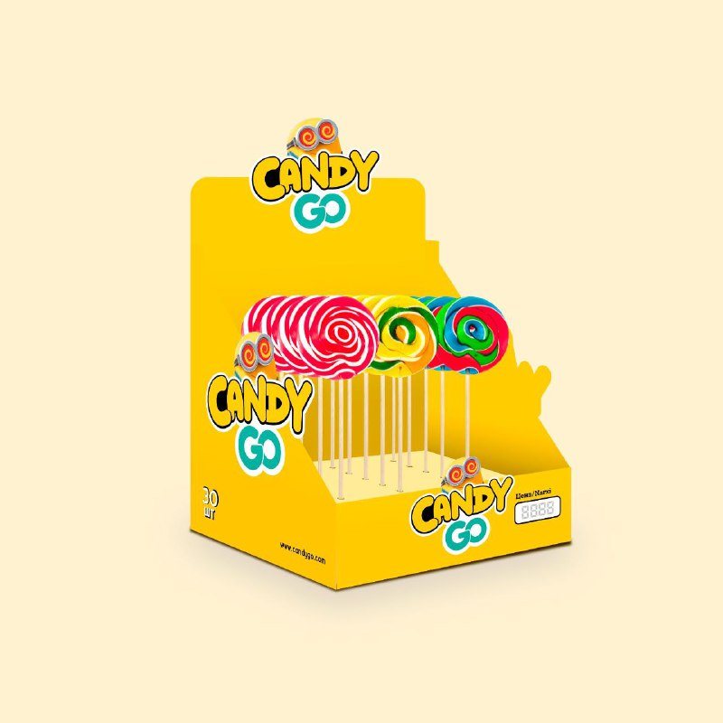Candy Go — round lollipops