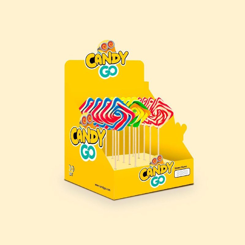 Candy Go — square lollipops