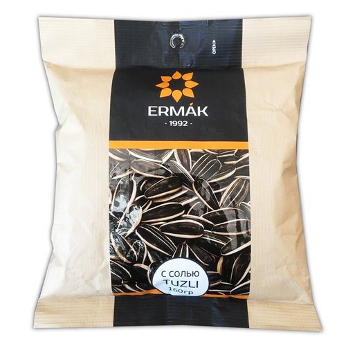 Salted sunflower seeds
