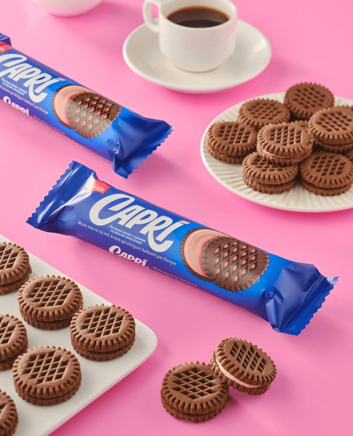 CAPRI Cocoa with wild berries flavored cream