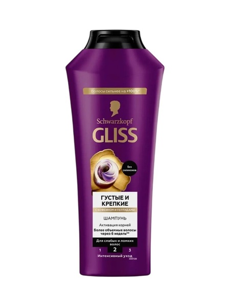 Gliss Thick & Strong shampoo